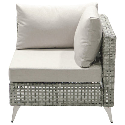 K&K 7-Piece Wicker Patio Furniture Set
