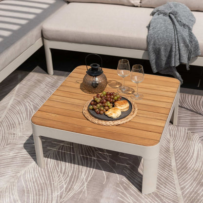 Portals Light Square Coffee Table