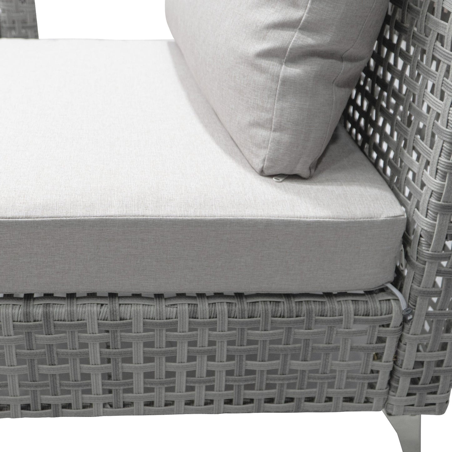K&K 7-Piece Wicker Patio Furniture Set
