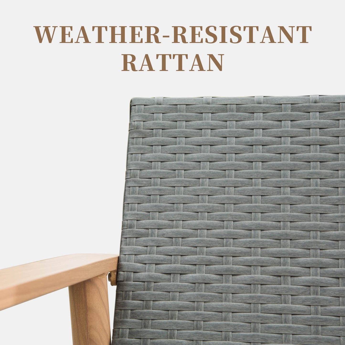 Outdoor Wicker Patio Furniture Sets 4 Pieces