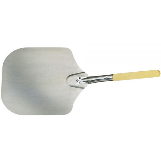12" x 14" Aluminum Pizza Peel with 19" Wood Handle
