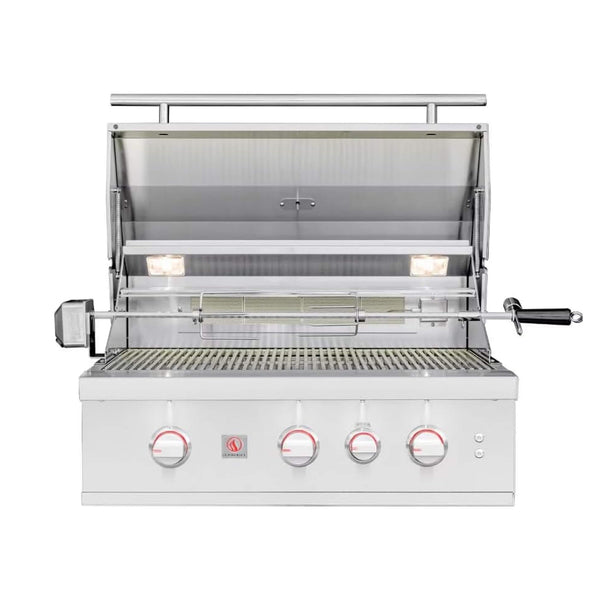 Summerset TRL Pro Built-In Grill With Rear Infrared Burner And Rotisserie Kit [TRLPRO] (SAK94108)